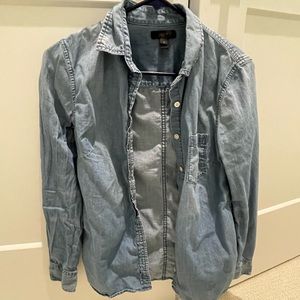 J crew chambray button down